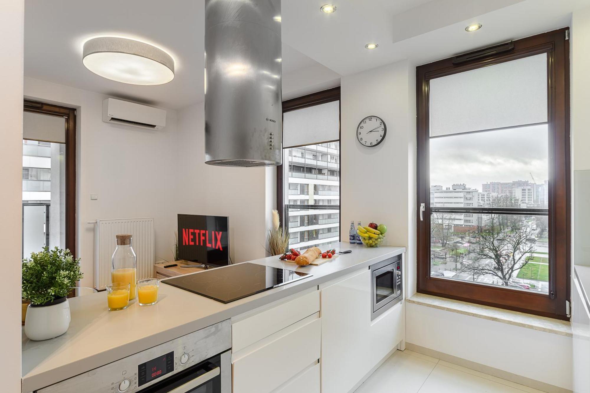 Cozy Family Apartments With Balcony Near Zlote Tarasy Varsó Szoba fotó