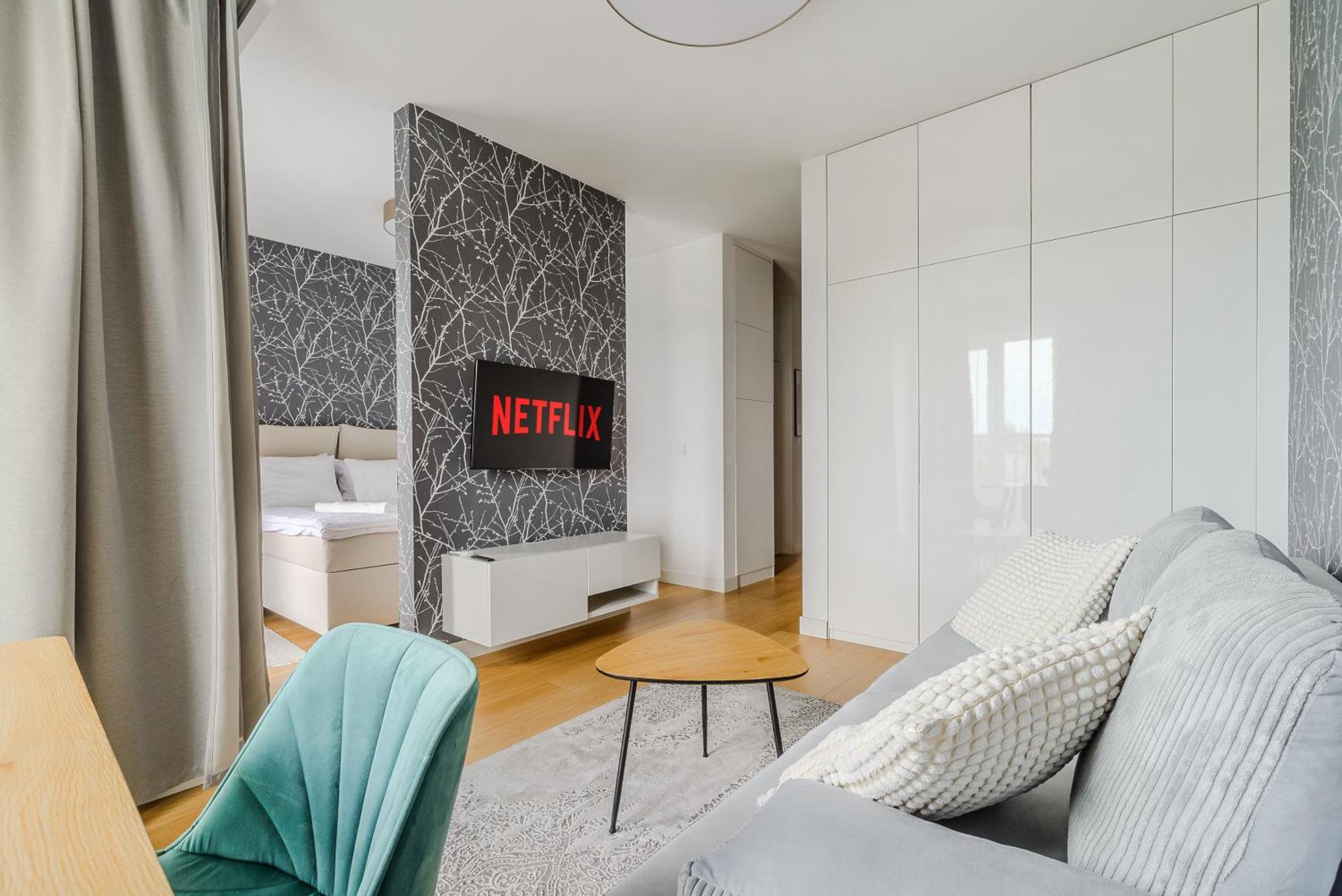 Cozy Family Apartments With Balcony Near Zlote Tarasy Varsó Szoba fotó